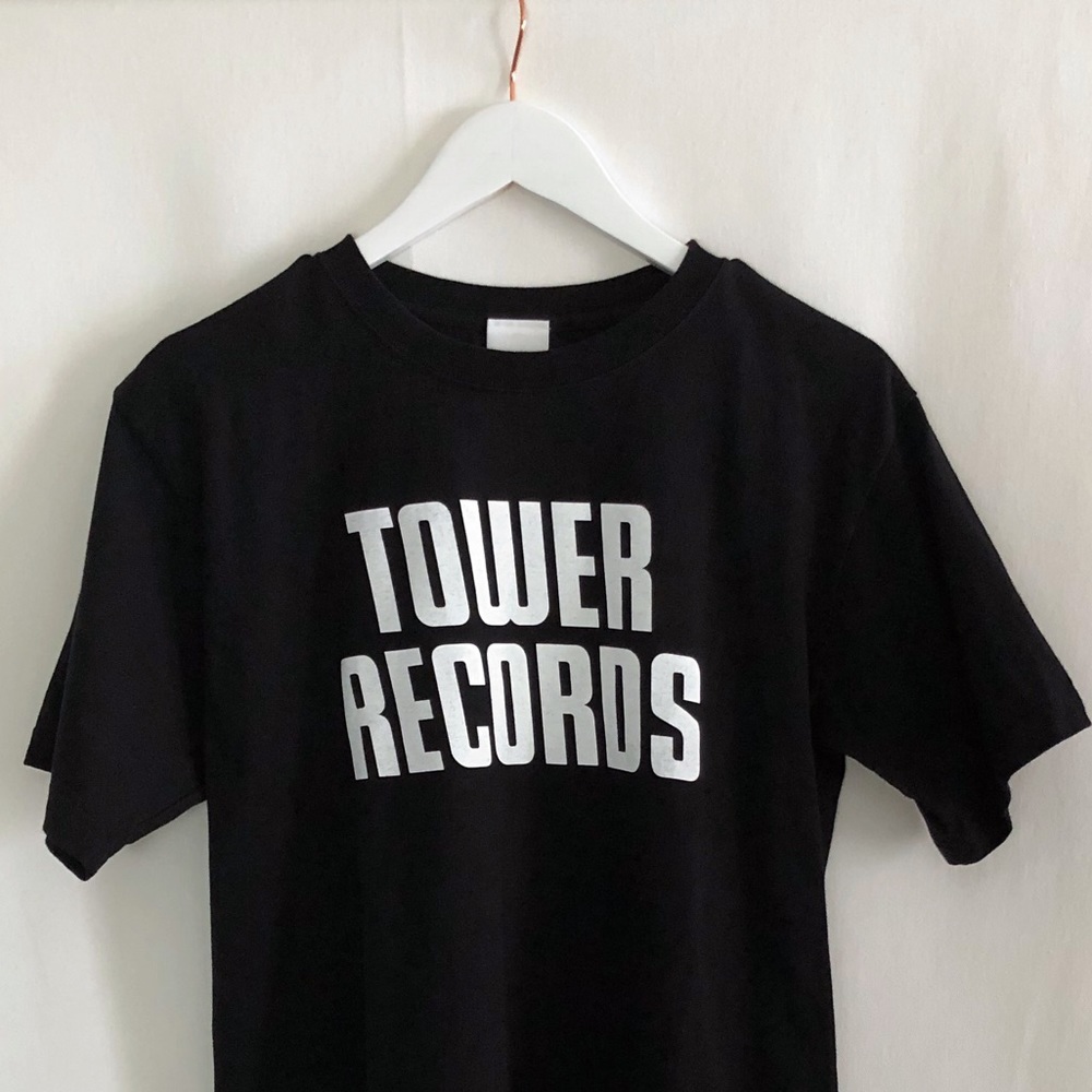 Tower Records Graphic Tee Shirt Size Medium